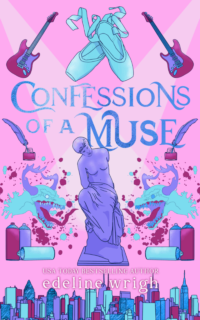 Confessions of a Muse illustrated book cover.
