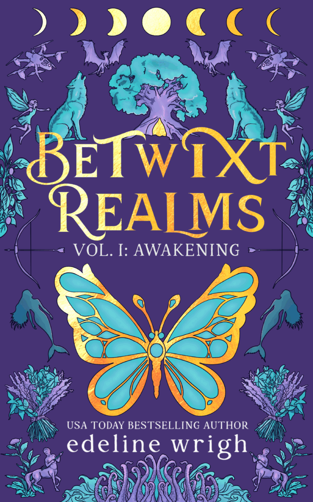 Betwixt Realms Vol I: Awakening illustrated cover.